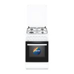 Cocina Combinada 4 Hornallas Blanca con Termocupla 50x60 Enxuta CENX5544W
