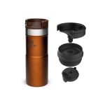 Botella Stanley Neverleak Classic 355 ml Maple